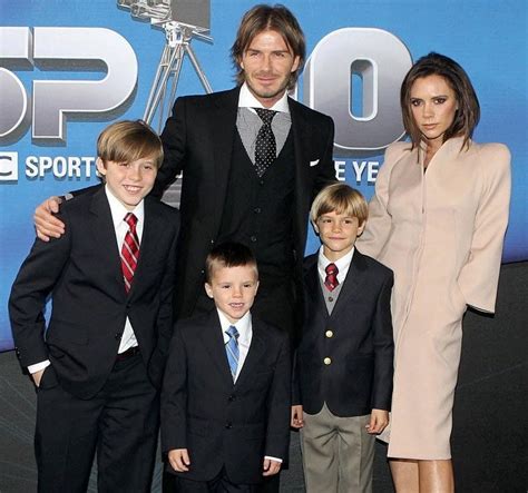 david beckham's family and personal life